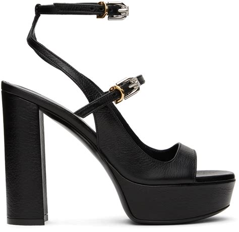 sandali givenchy neri|givenchy sandals.